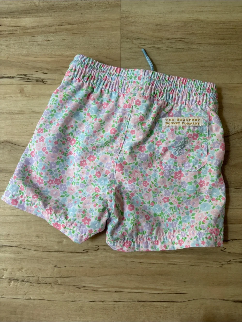 The Beaufort Bonnet Company Floral Swim Trunks